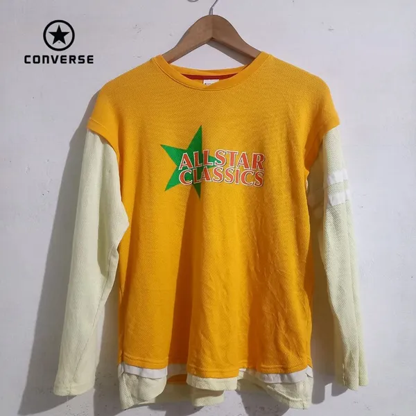 Converse Cosplay Sweatpants & Joggers Wanita cream yellow photo 1