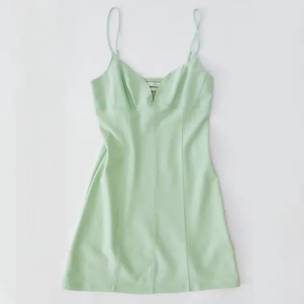 Urban Outfitters Cottagecore Fairy Going out dress Wanita green photo 1