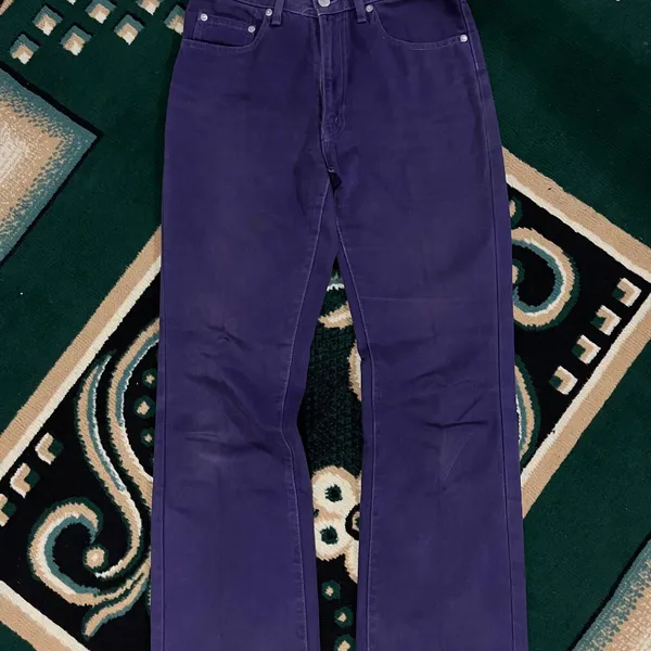 Big John Vintage Skater Jeans Pria purple photo 1