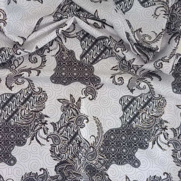 Batik Skirt Wanita gray photo 1