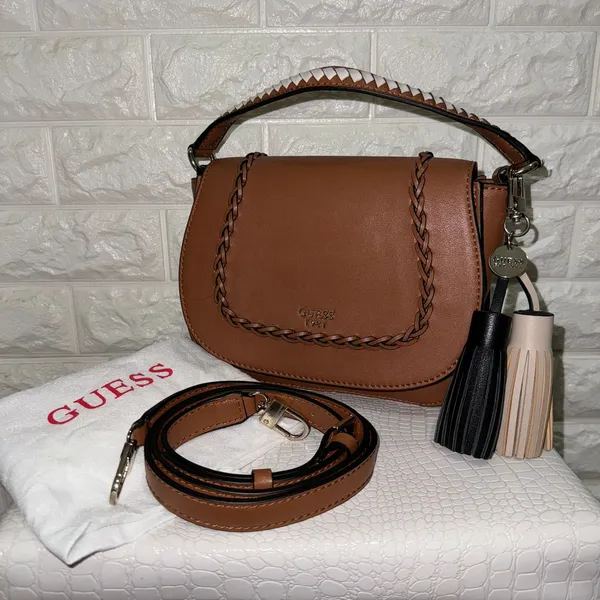 Guess Luxury Bags & purse Wanita brown photo 1