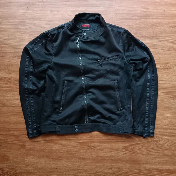 Beams Avant Garde Biker Leather jacket Pria black photo 1