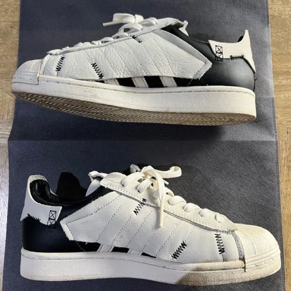 Adidas Streetwear Reworked Sneakers Pria black gray photo 1