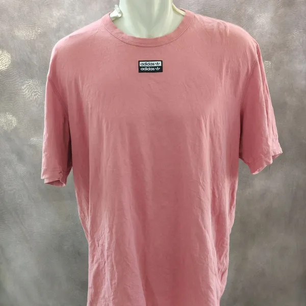Adidas Streetwear Casual T-shirt Pria pink photo 1