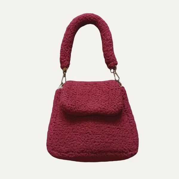 Minimalist Bags & purse Wanita burgundy photo 1