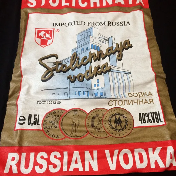 Kaos Russian Vodka Sale Lepas Kolpri photo 1