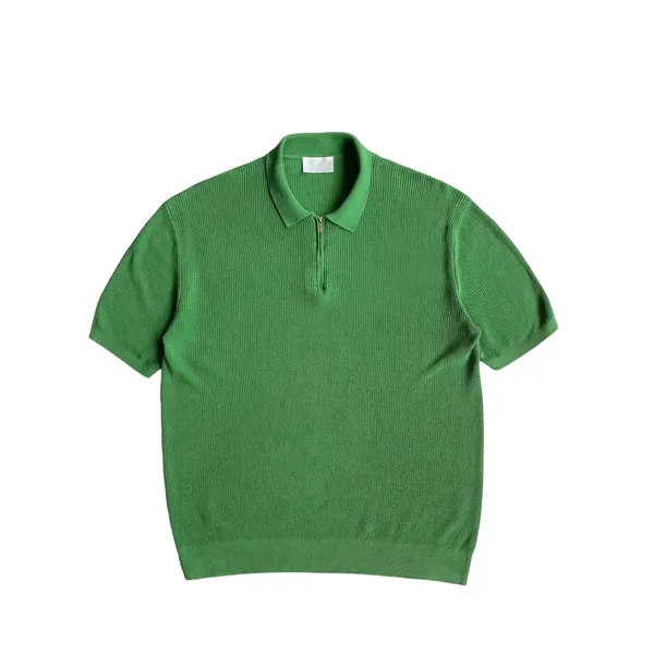 Casual Polo shirt Pria green photo 1