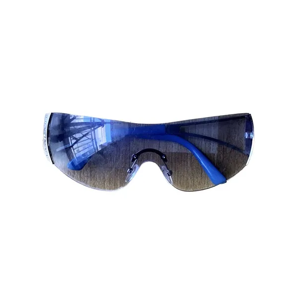 Y2K clear blue glasses Wide sized photo 1
