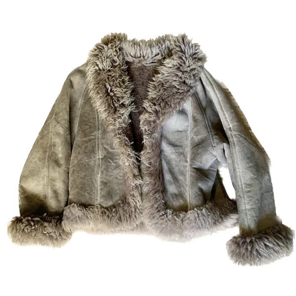 Vintage Cropped Winter Fur Jacket Fit photo 1