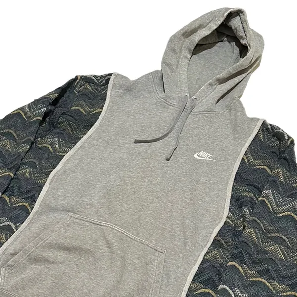 Nike hoodie x knitt 3d Reworked photo 1