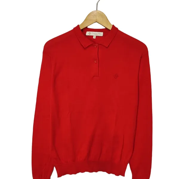 Dior Sweatshirts Wanita Tops red photo 1