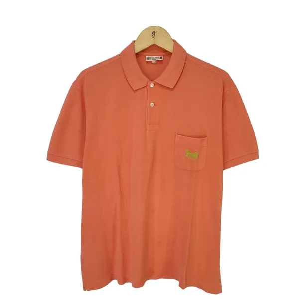CELINE Polo shirts Pria Tops orange photo 1