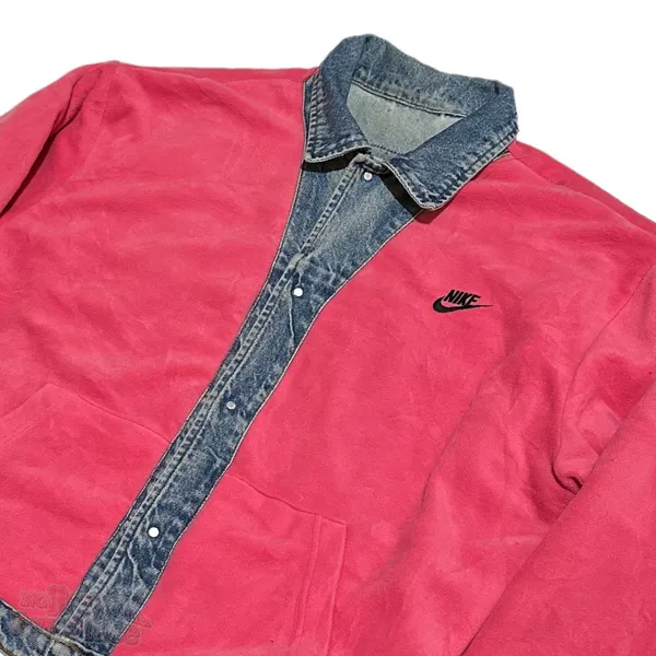 Nike Denim jacket Pria pink photo 1