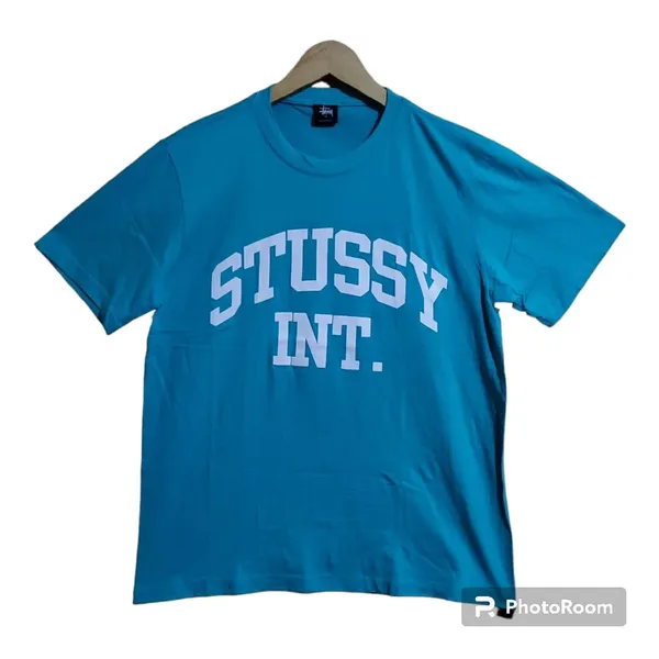 Stussy T-shirt Pria blue photo 1