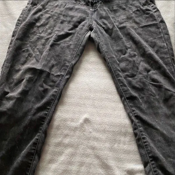 Pull & Bear Streetwear Casual High waisted jeans Wanita black photo 1