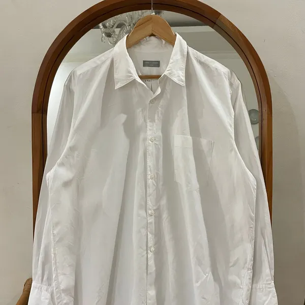 COMME des GARÇONS Streetwear Casual Casual shirt Pria white photo 1