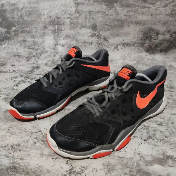 Nike Sportswear Casual shoe Pria black orange photo 1