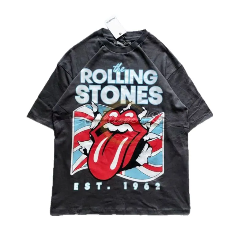 Rolling Stones Hm Queen T Shirt Upcycled Rolling Stones T-shirt