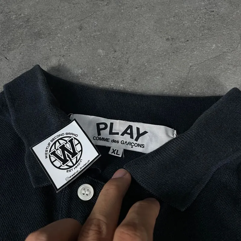 Tag Comme De Garcons Polo Shirt COMME Des GARÇONS Streetwear