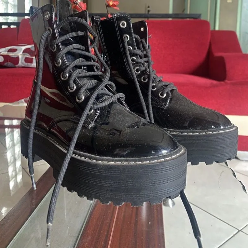 Sepatu boots wanita h&m on sale