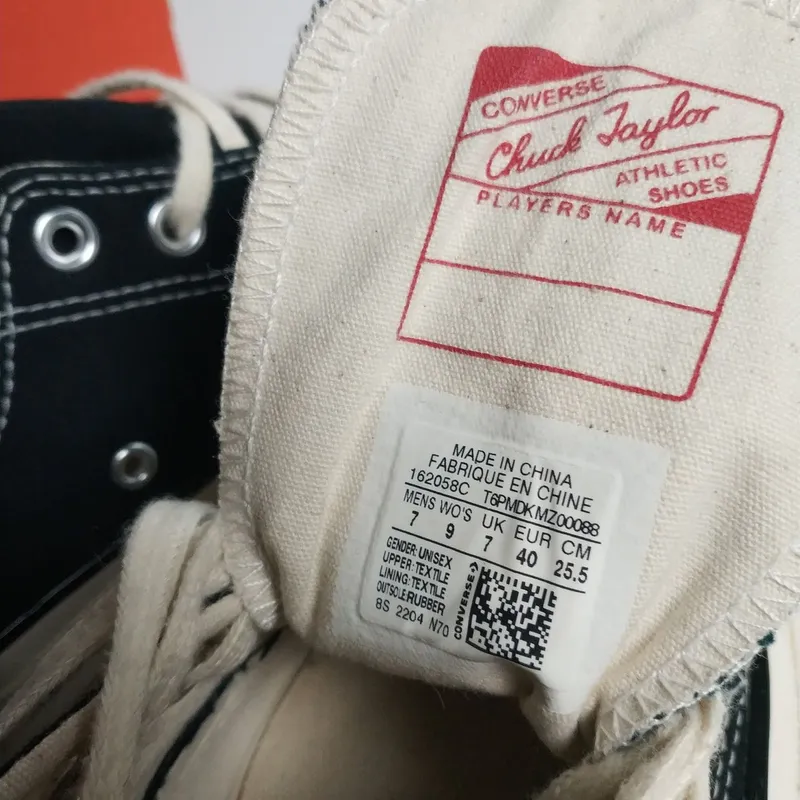 Converse are made in store