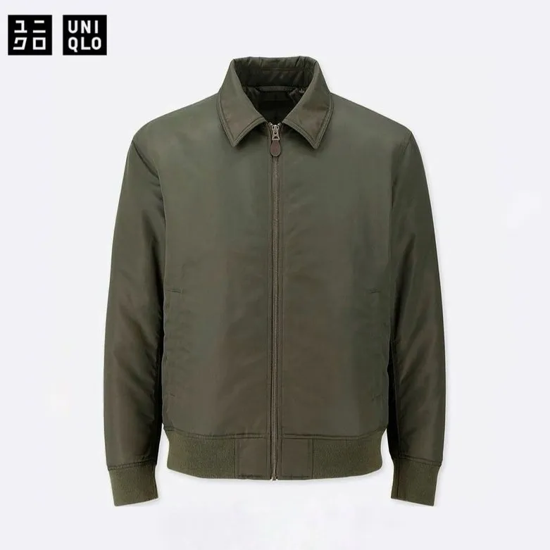 Jaket bomber uniqlo outlet