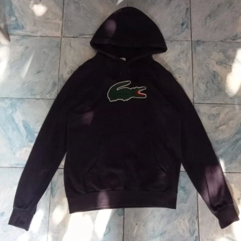 Carousell Harga Hoodie Dior Lacoste Casual Hoody Pria Navy