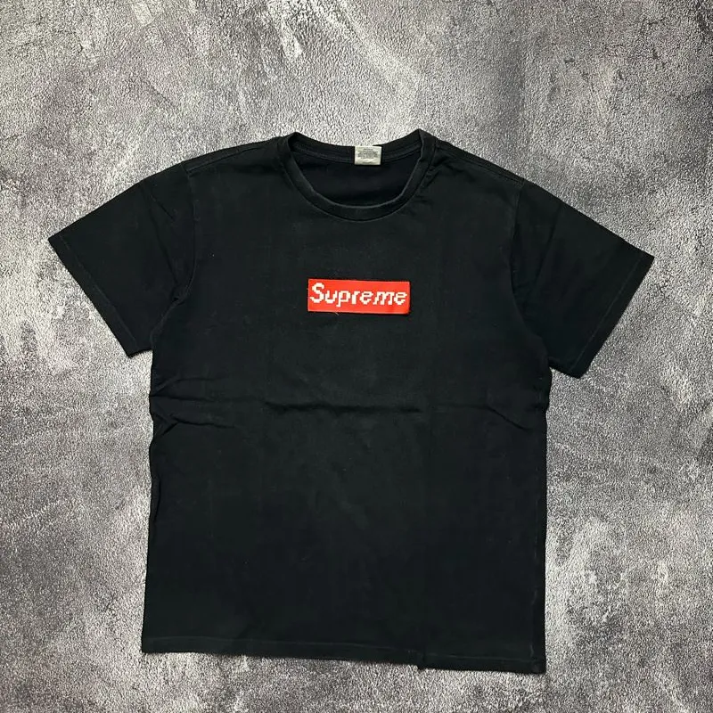 Supreme T Shirt Black Supreme Black Cat Tee (SS24) $44