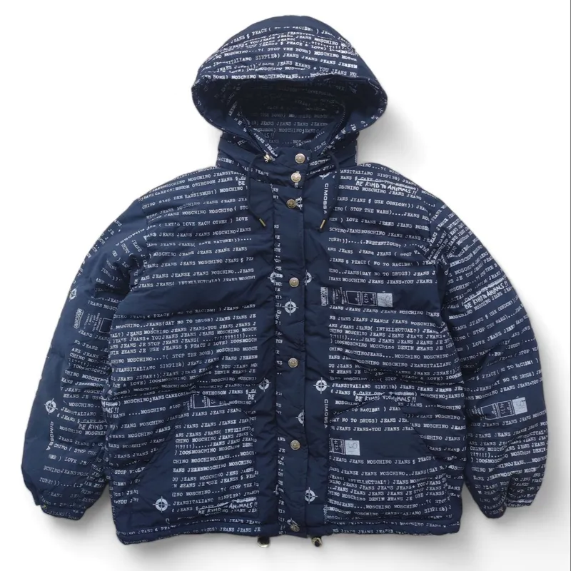 Jaket Moschino Track Jacket Moschino Vintage Luxury Puffer Jacket