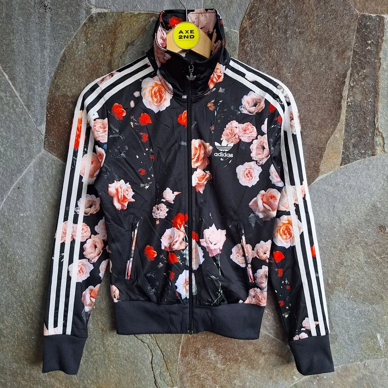 Adidas multicolor track jacket clearance