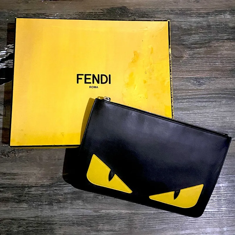 Fendi men clutch clearance