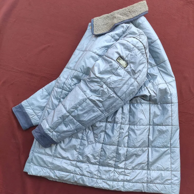 Kenzo silver puffer jacket shop