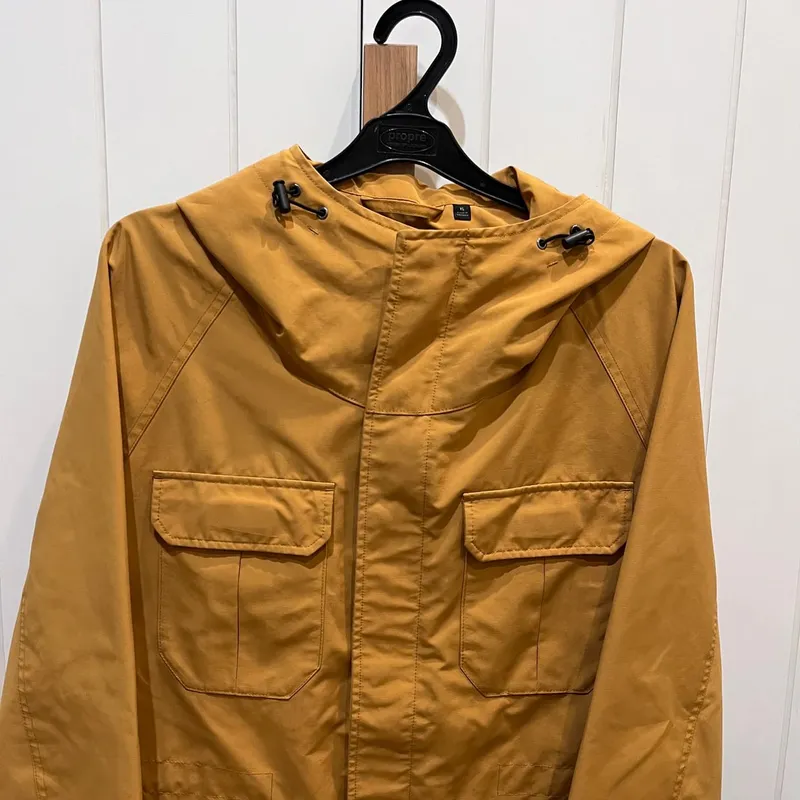 Uniqlo orange parka outlet