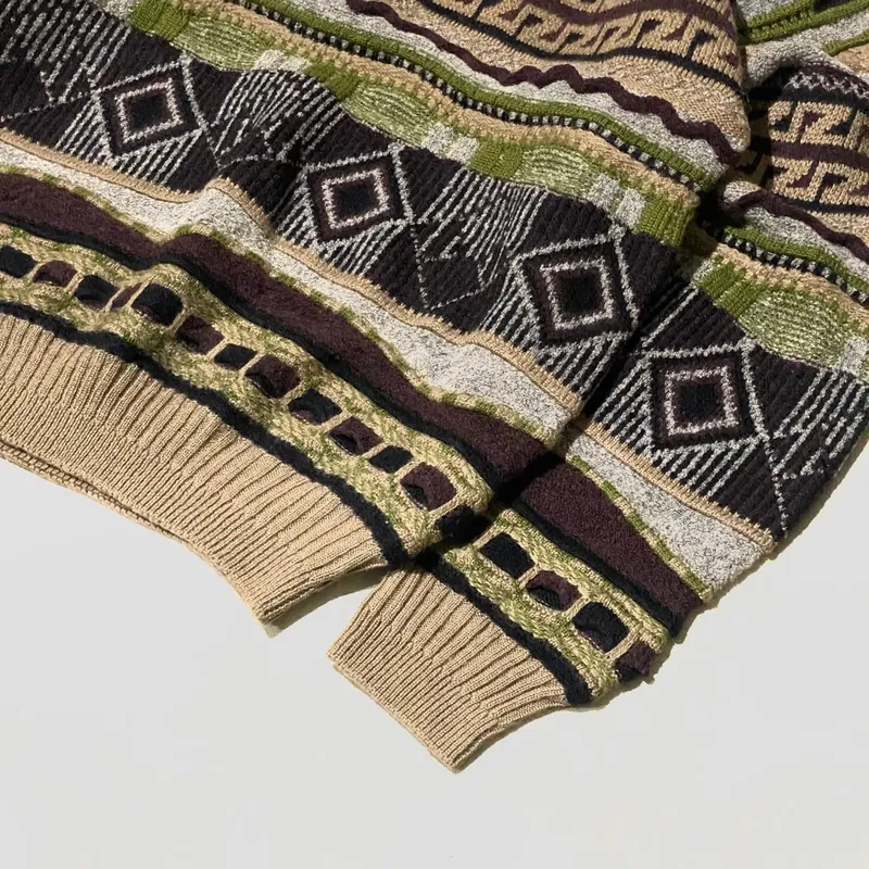 Coogi Men's Multicolor Sweater - Preloved