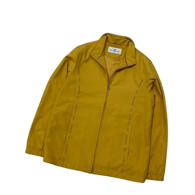 Balenciaga jacket mens yellow deals