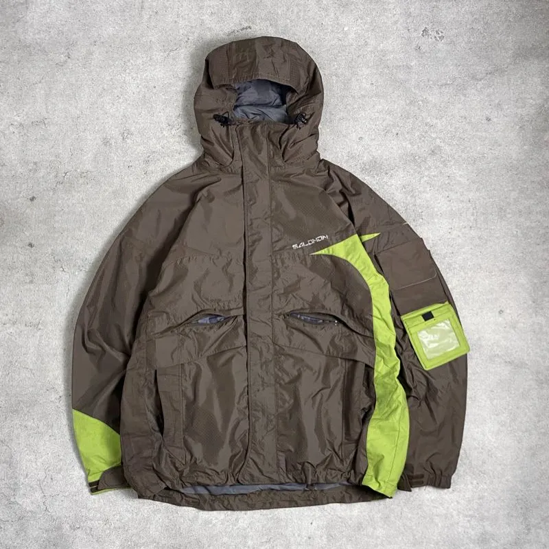 Gorpcore salomon 2000s technical jacket - Preloved