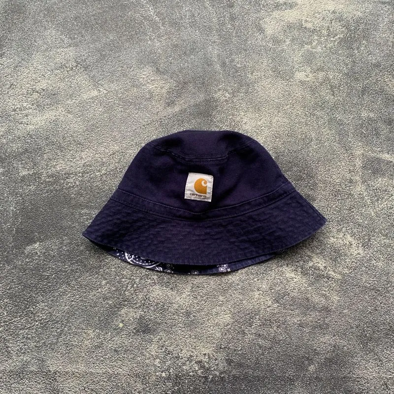 Carhartt wip bandana reversible bucket hat - Preloved