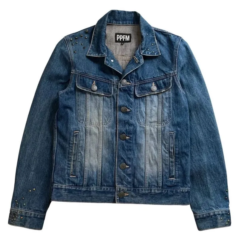 Peyton Place For Men Archive Studded Trucker Jacket Made in