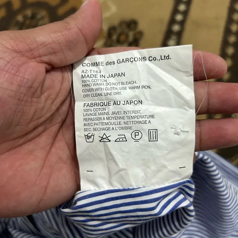 T Shirt Real Vs Fake Cdg Shoes Kemeja Play Comme Des Garcons CDG