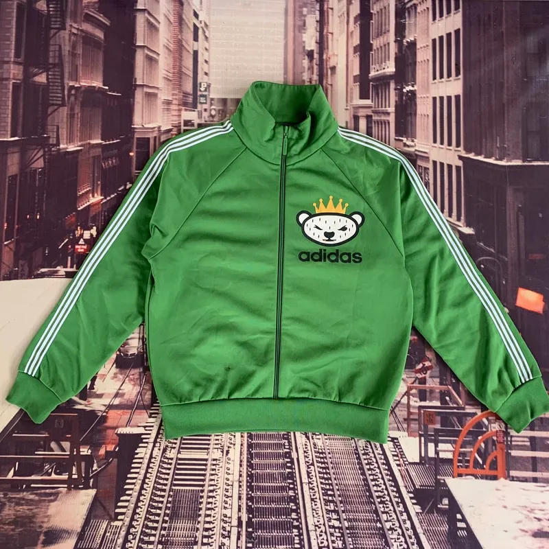 adidas 常田大希着用 BECKENBAUER SHADOWGREEN L adidas Beckenbauer Track Top in Green | Lyst