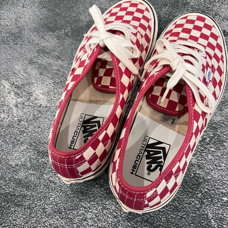 Sneakers Red Checkerboard Authentic Vans Vans Authentic Van Doren - Main Image