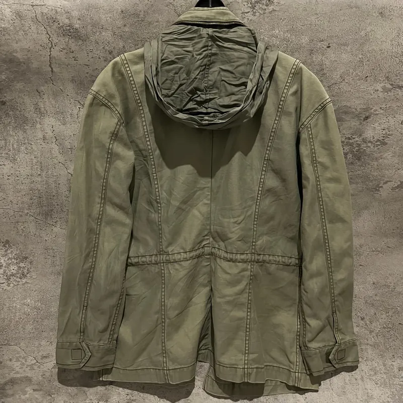 Green parka american eagle discount