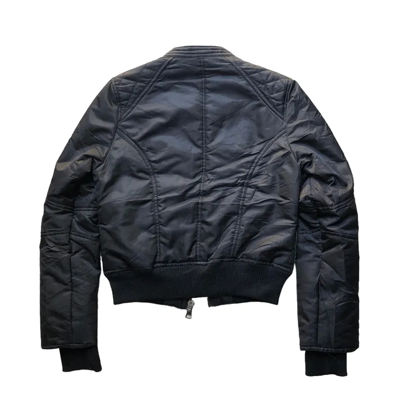 GOA Y2K Avant Garde Bomber jacket Pria black - Preloved