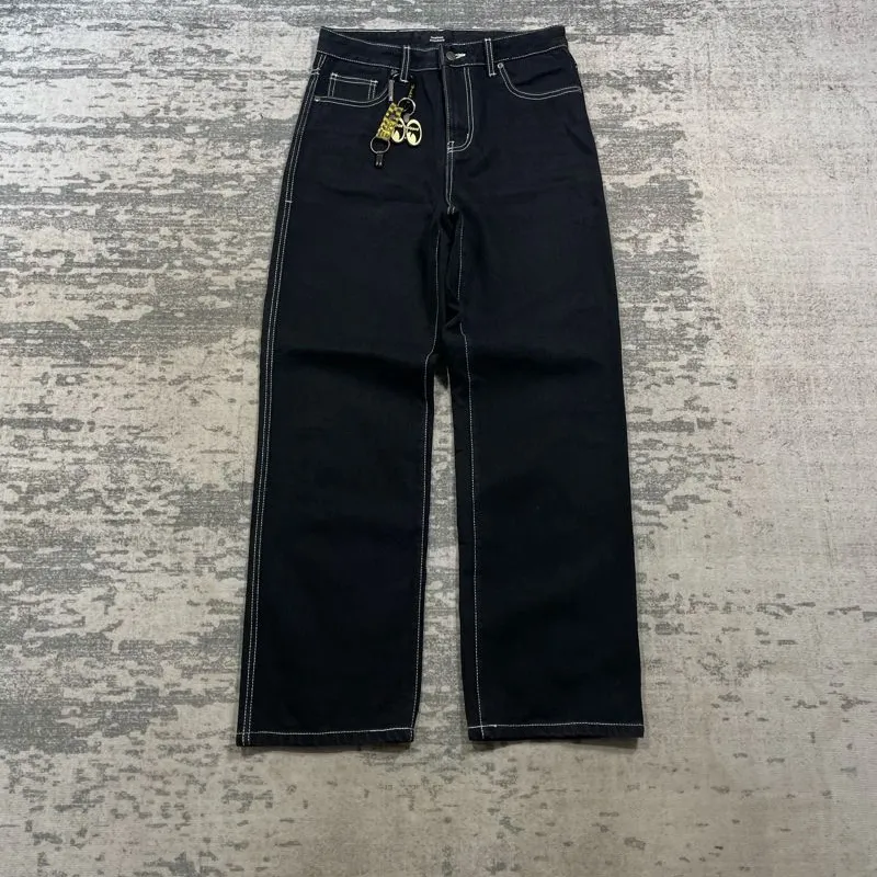 ★MUSINSA STANDARD★ Contrast Stitch Regular Fit Denim Pants MUSINSA | MUSINSA STANDARD CONTRAST STITCH REGULAR FIT DENIM