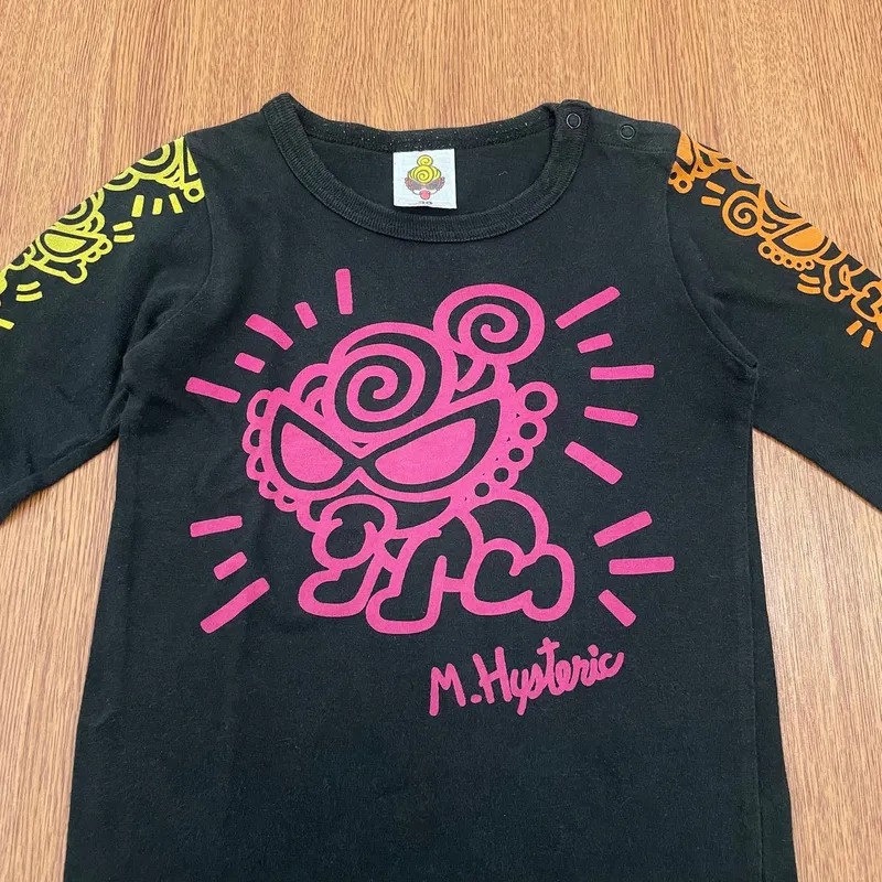 トップス hysteric glamour emo print tee y2k hysteric glamour emo print tee y2k