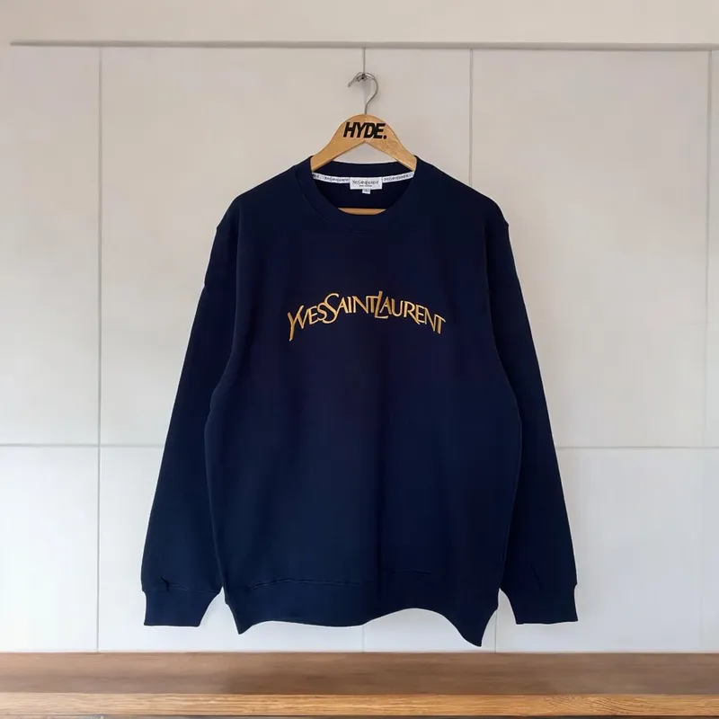 Sweater Pull Ysl Yves Saint Laurent YSL Vintage Sweatshirt Pria
