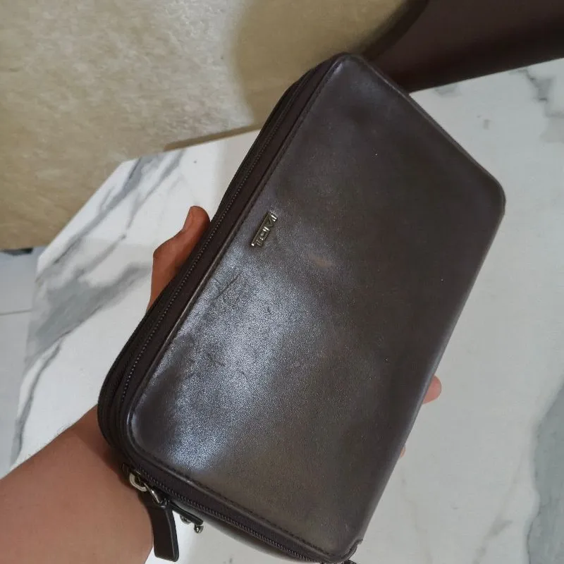 Triple Zip Clutch Bag Tumi Clutch Alpha あす着]トゥミ TUMI ALPHA