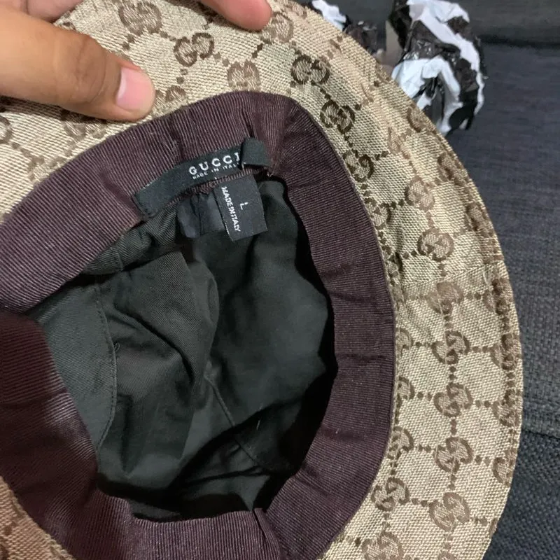 Gucci Bucket Hat Tag Bucket Hat Gucci Monogram