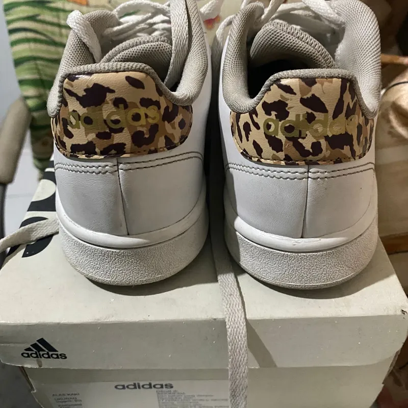 Sneaker Adidas Stan Smith Animal Print White Adidas Womens Stan