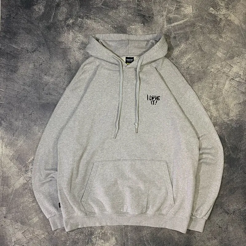 [COMPAGNO]★Hug Me EMBROIDERED HOODIE Hoodie Compagno Hug Me Embroidery - Preloved